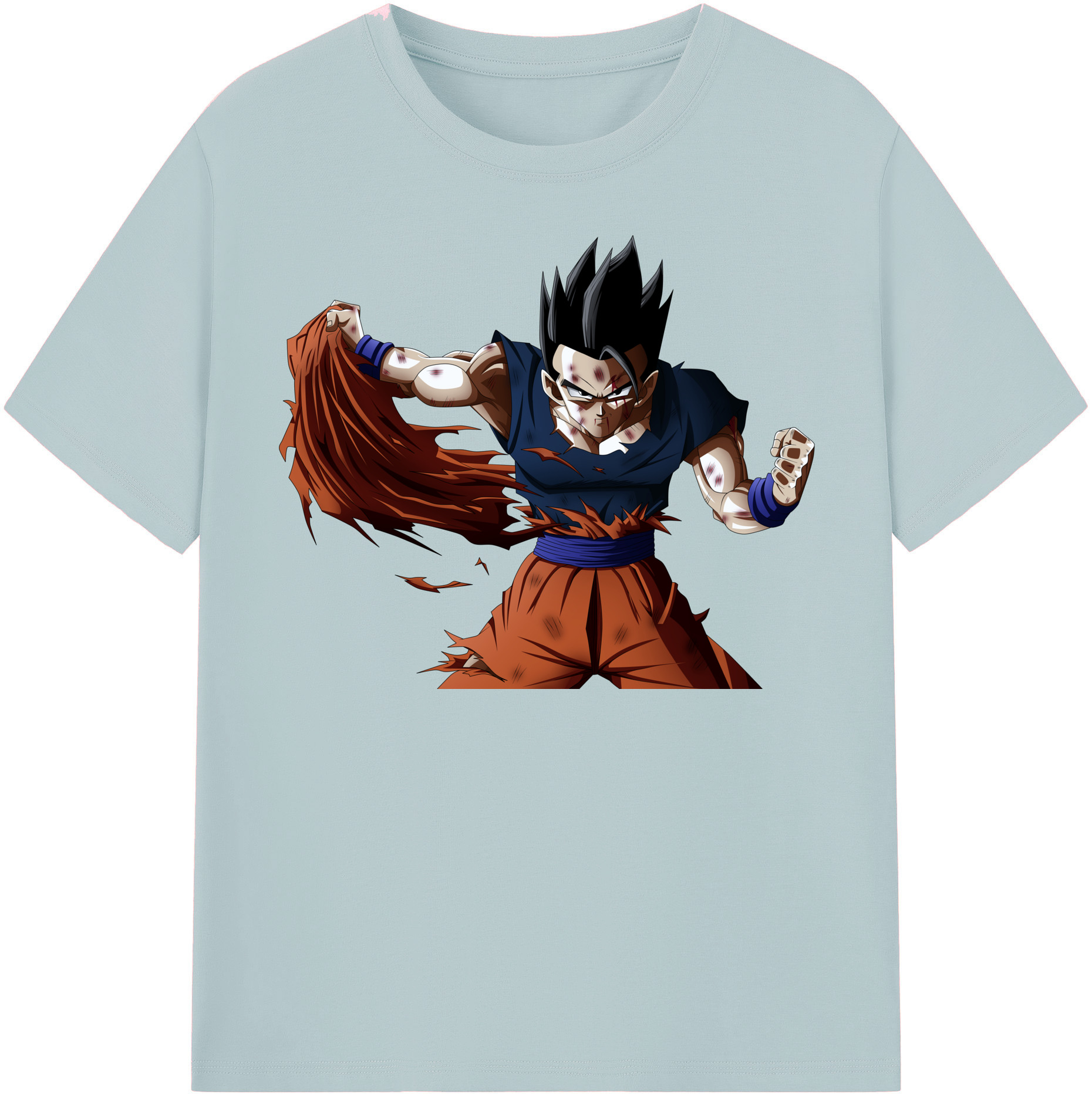 （画像用） ドラゴンボール ベジータ四世（Bejīta Yonsei）DRAGON BALL Vegeta IV 綿100％半袖Tシャツ（フロントプリント）